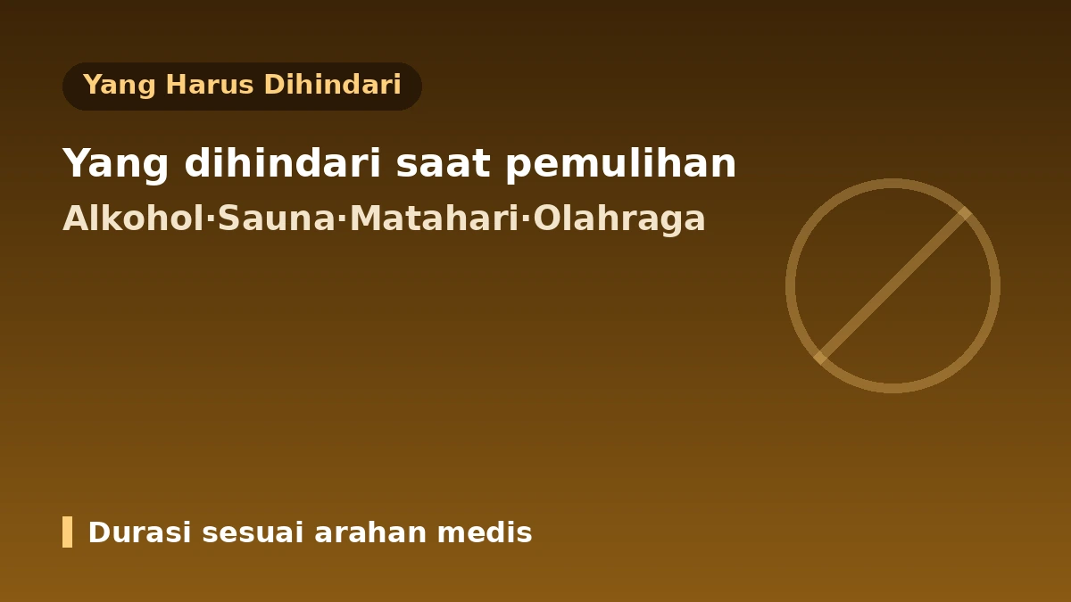 Panduan Praktis Manajemen Pemulihan Setelah Prosedur Medis Estetika — Downtime·Perawatan Pasca·Tanda Peringatan 2