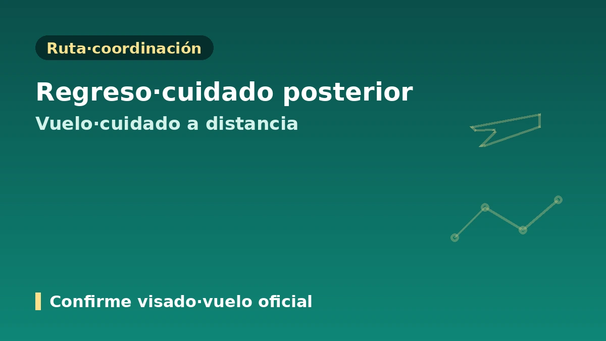 Guía de diseño de itinerario y ruta para la visita de medicina estética — el calendario óptimo de la consulta a la vuelta 3