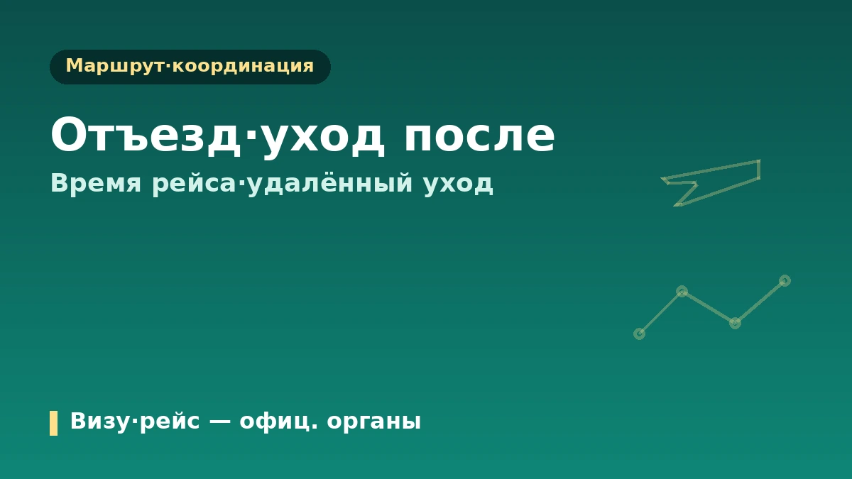 Руководство по планированию расписания и маршрута визита для эстетической медицины — оптимальный график от консультации до отъезда 3