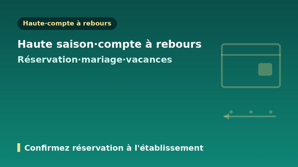 Calendrier saisonnier de la médecine esthétique — guide du moment de la visite par saison·mois 3
