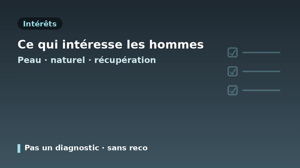 Guide de médecine esthétique pour hommes — une approche pour les visiteurs masculins 2