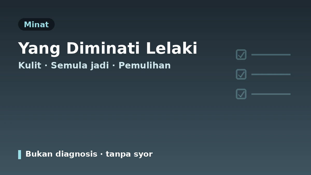 Panduan Perubatan Estetik untuk Lelaki — Pendekatan untuk Pelawat Lelaki 2