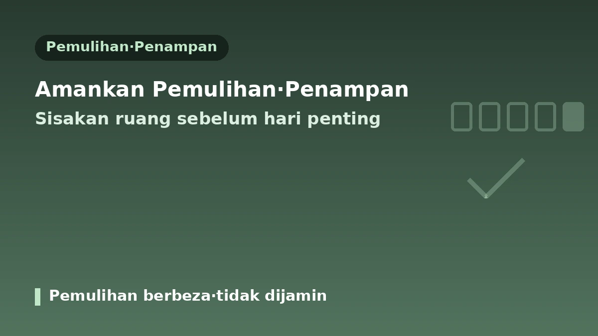 Panduan Perubatan Estetik Persediaan Perkahwinan — Jadual Kira Mundur dari Hari Perkahwinan dan Persediaan Selamat 2