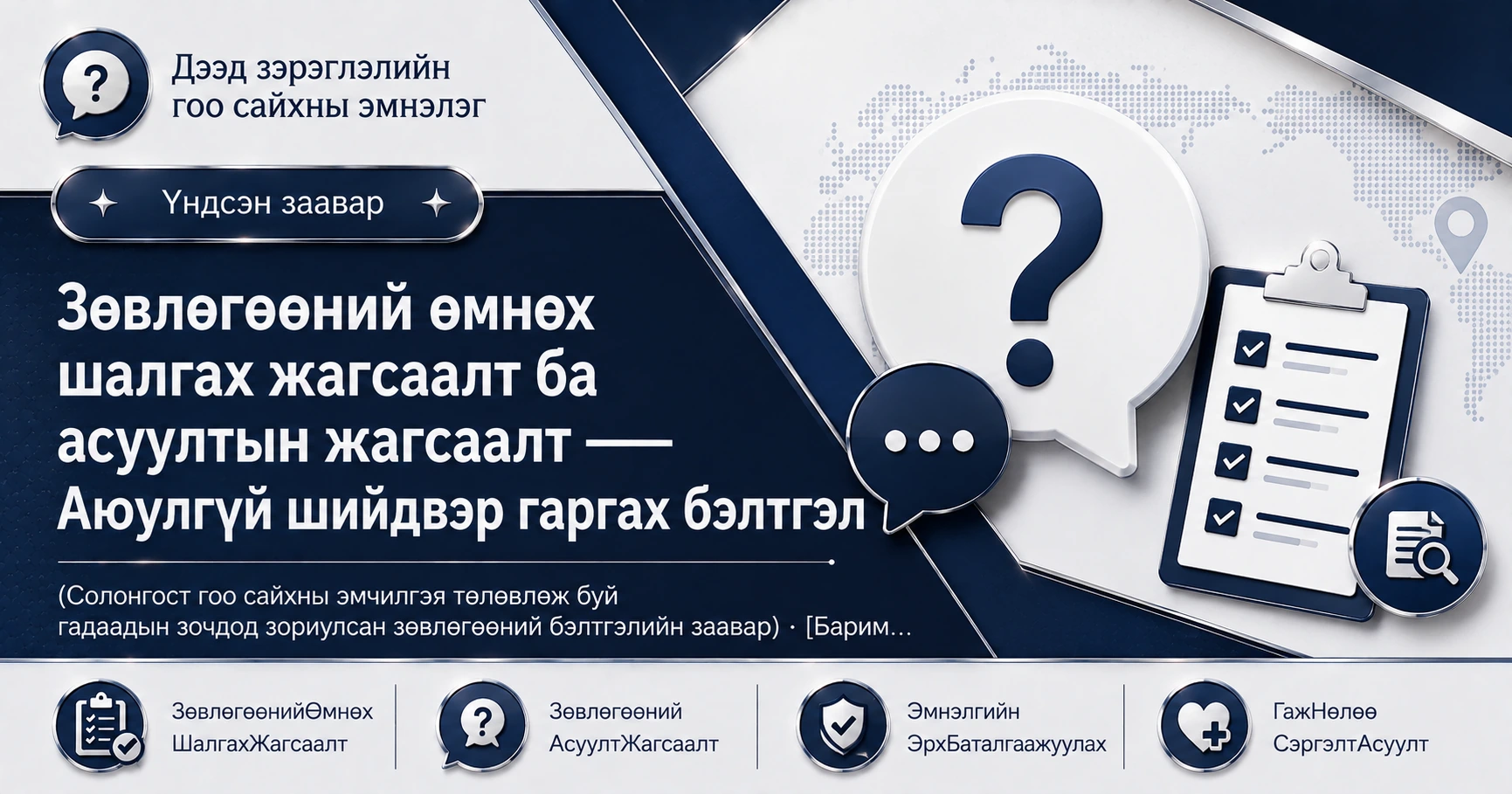 قائمة التحقق وقائمة الأسئلة قبل الاستشارة —— الاستعداد لقرار آمن 2