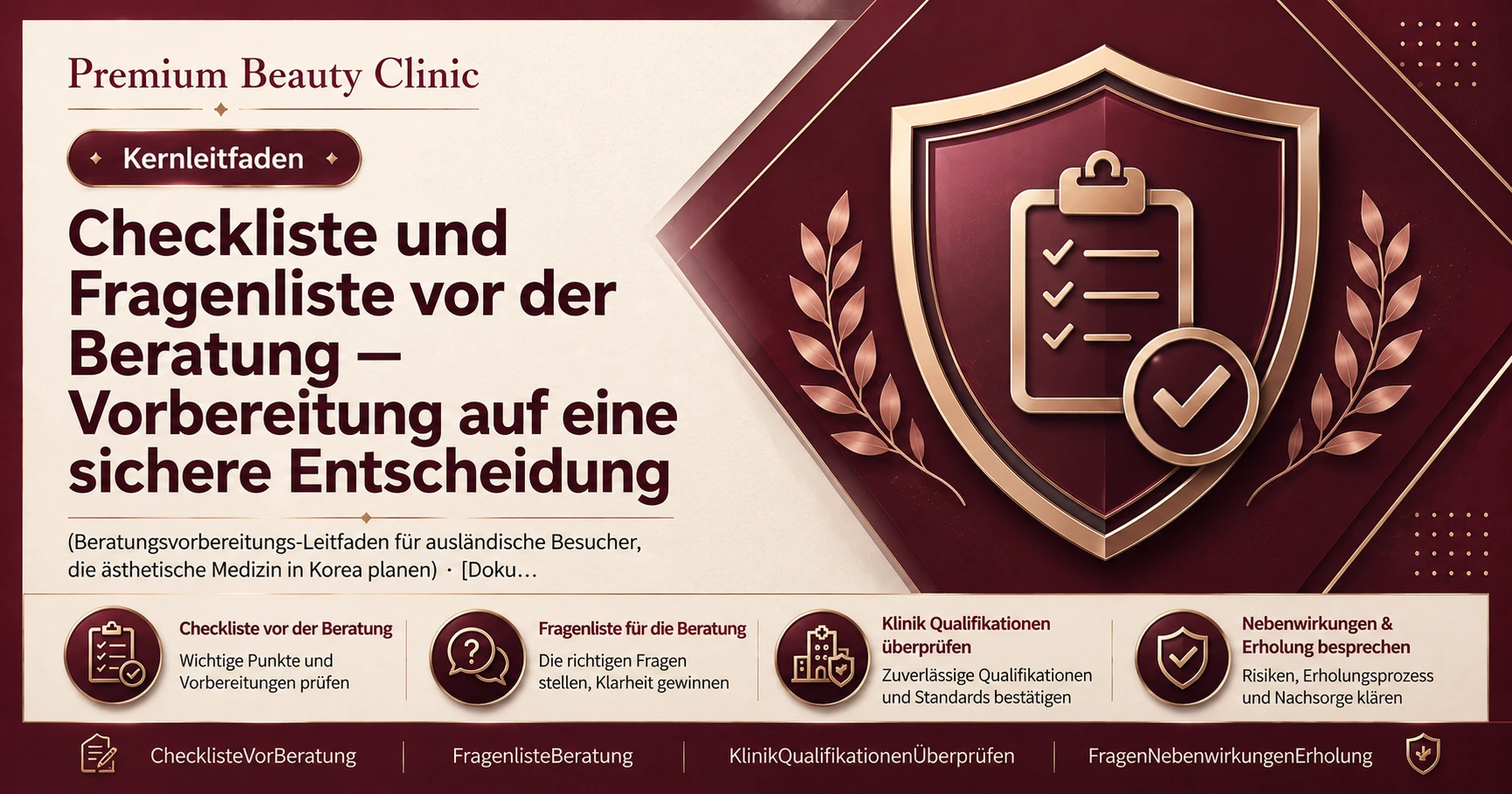 Checkliste und Fragenliste vor der Beratung — Vorbereitung auf eine sichere Entscheidung 3