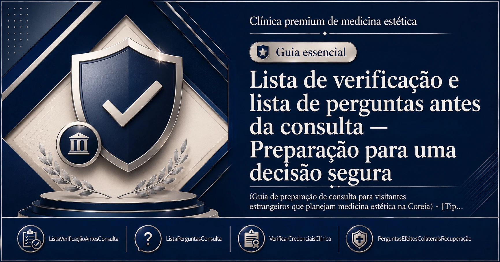 Lista de verificação e lista de perguntas antes da consulta — Preparação para uma decisão segura 3