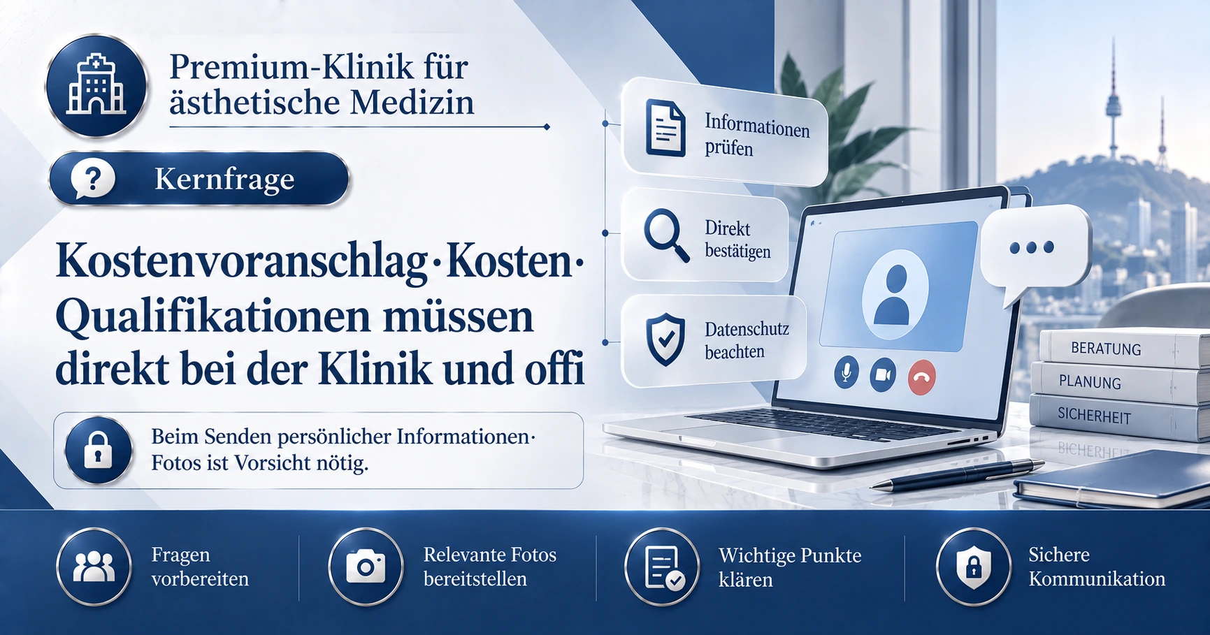 Leitfaden für Online-Beratung·Video-Kostenvoranschlag — Ferne Vorbereitung vor dem Besuch in Korea 2