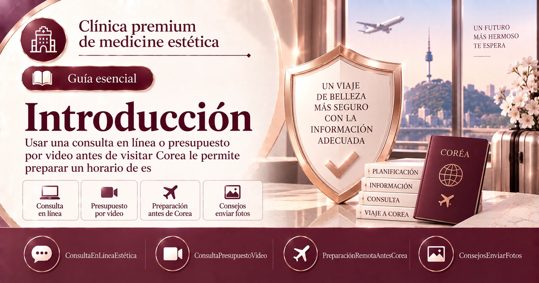 Guía de consulta en línea·presupuesto por video — Preparación remota antes de visitar Corea 3