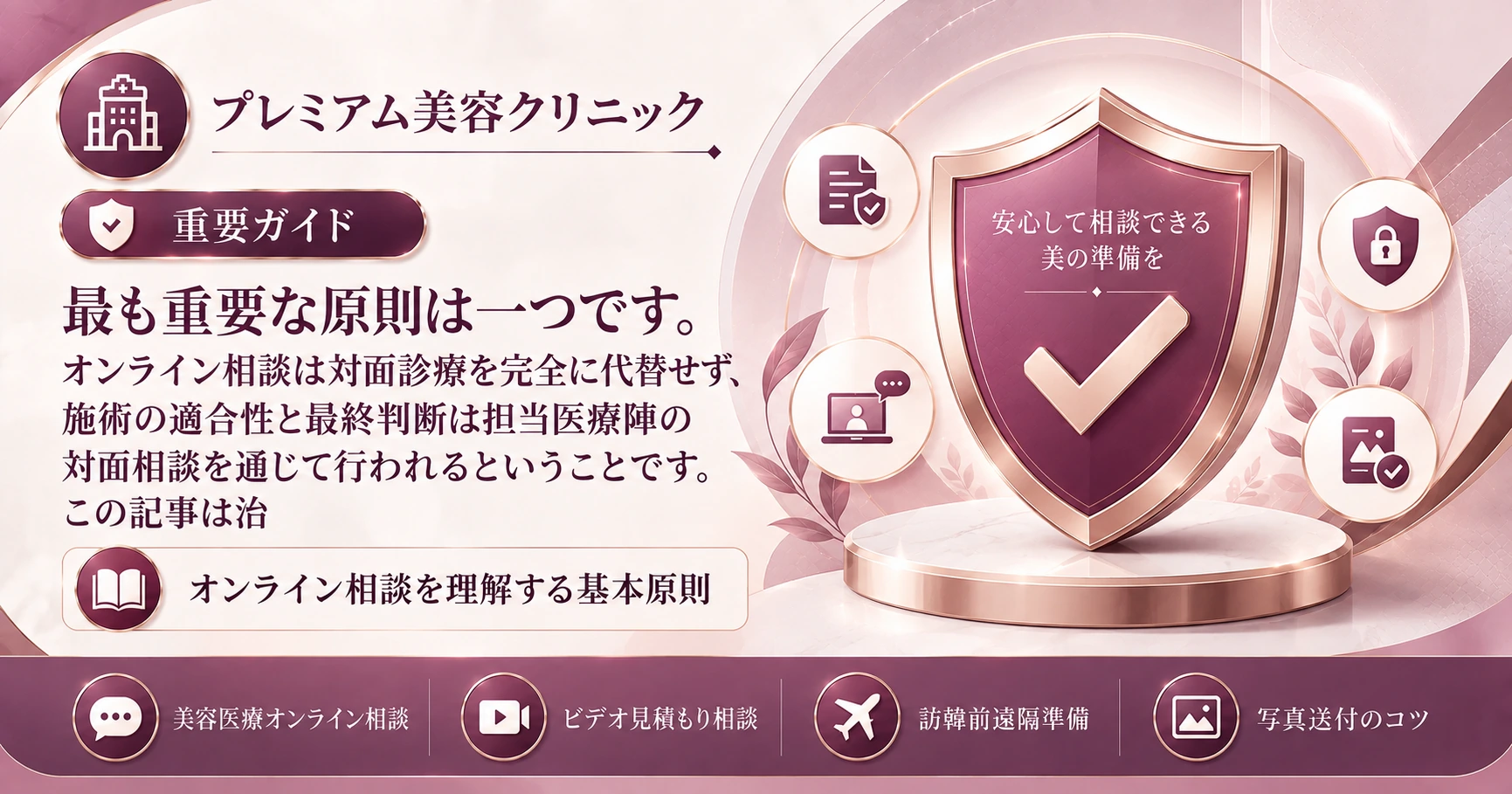 オンライン相談·ビデオ見積もりガイド —— 訪韓前の遠隔準備 3