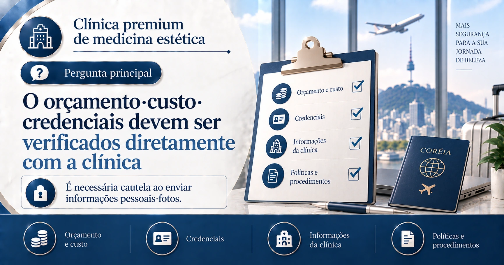 Guia de consulta online·orçamento por vídeo — Preparação remota antes de visitar a Coreia 2