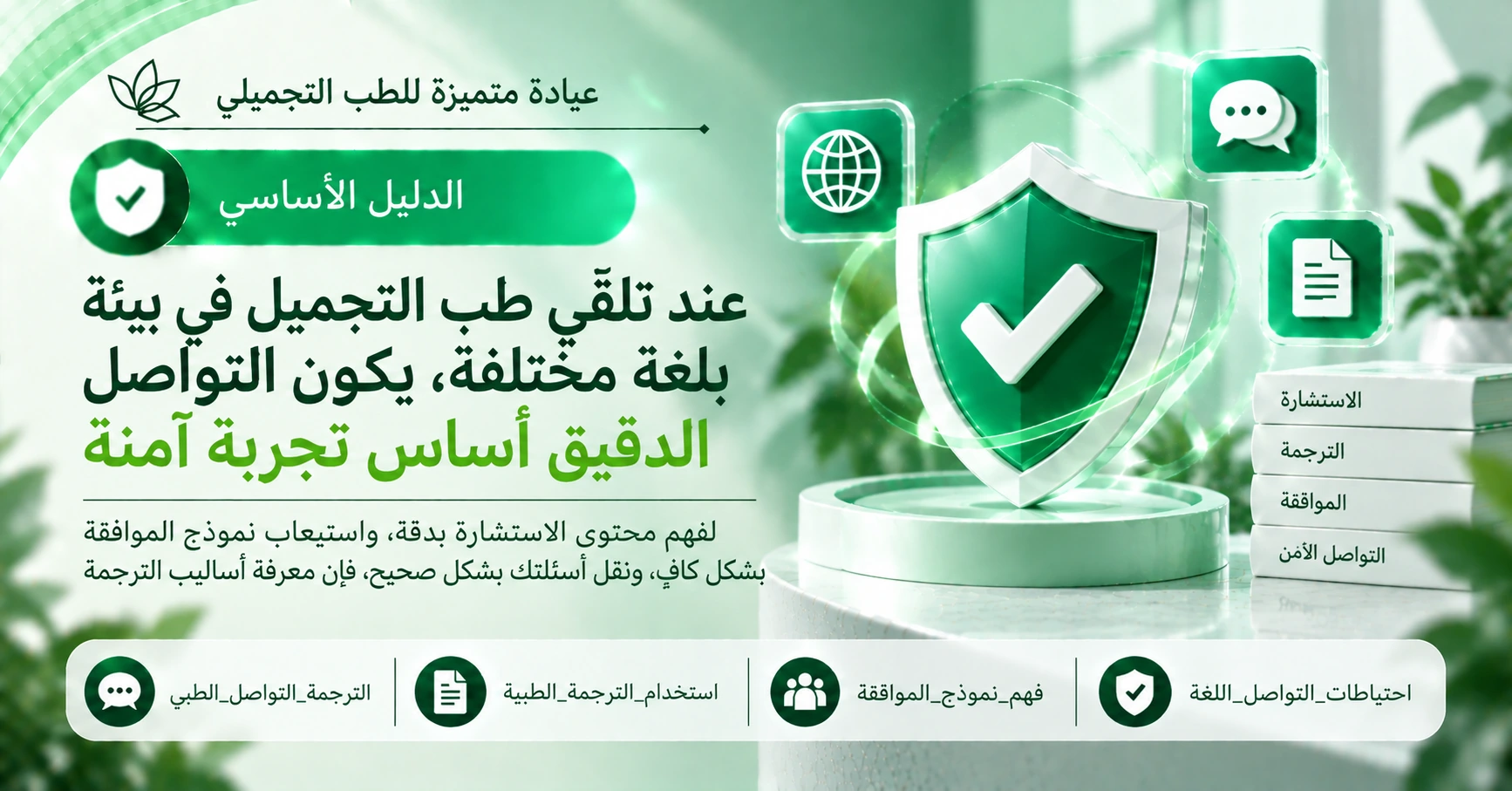 دليل الترجمة الفورية·التواصل الطبي —— التواصل الدقيق وفهم نماذج الموافقة 3