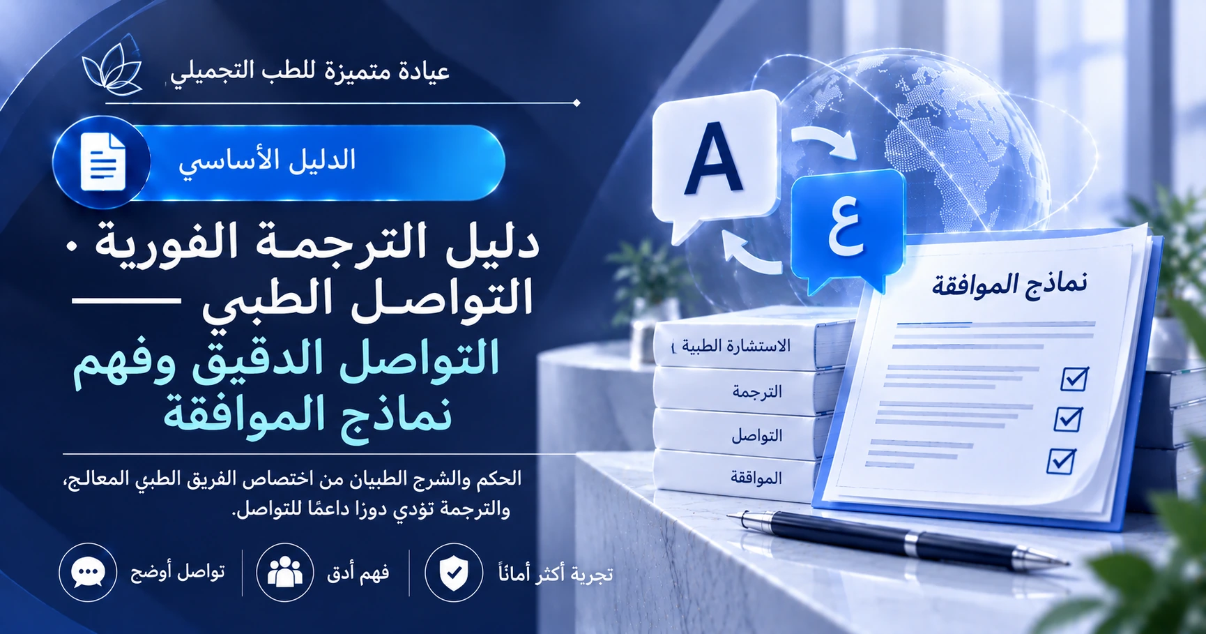 دليل الترجمة الفورية·التواصل الطبي —— التواصل الدقيق وفهم نماذج الموافقة 1