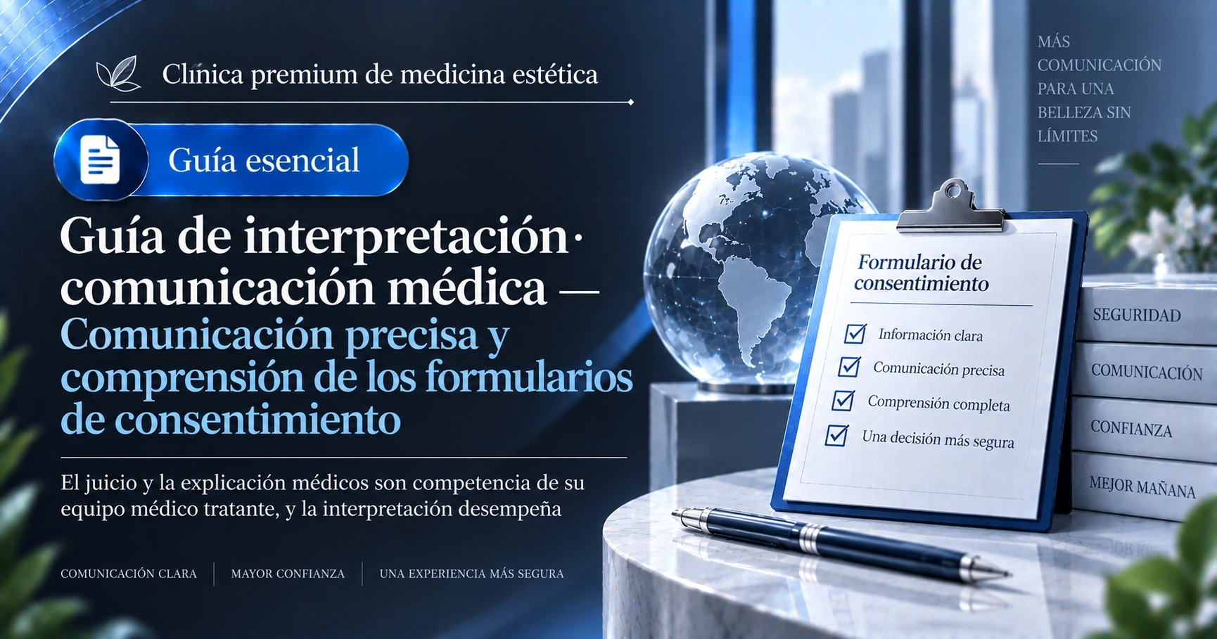 Guía de interpretación·comunicación médica — Comunicación precisa y comprensión de los formularios de consentimiento 1