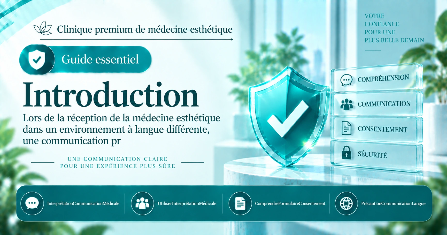Guide d'interprétation·communication médicale — Communication précise et compréhension des formulaires de consentement 3