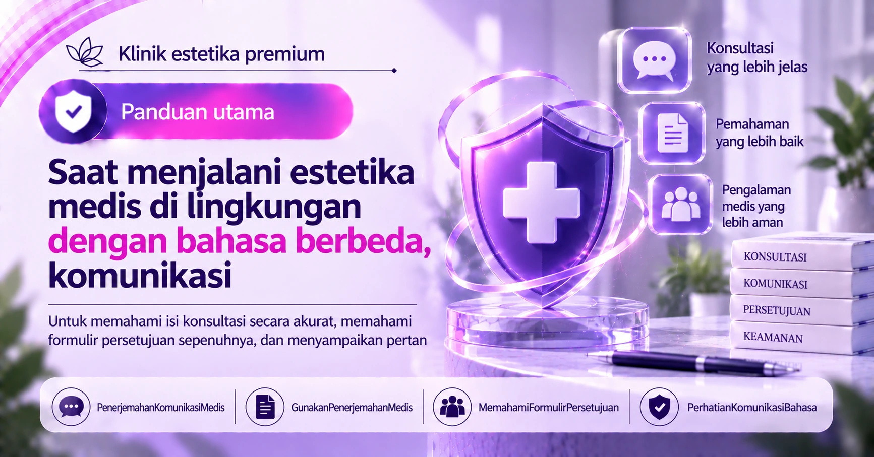 Panduan Penerjemahan·Komunikasi Medis — Komunikasi Akurat dan Memahami Formulir Persetujuan 3