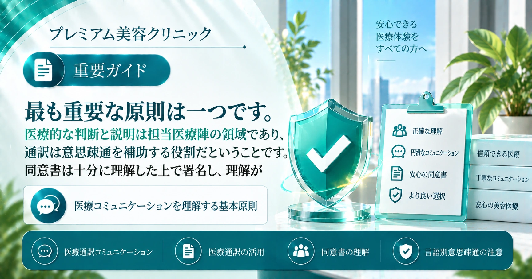 通訳·医療コミュニケーションガイド —— 正確な意思疎通と同意書の理解 3