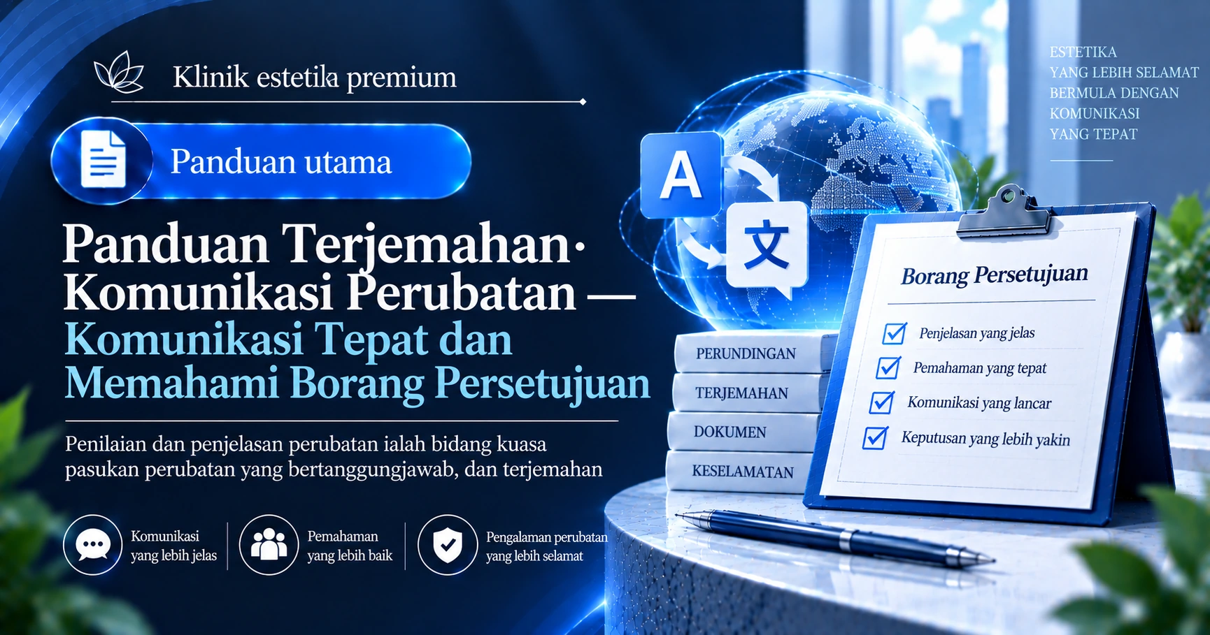Panduan Terjemahan·Komunikasi Perubatan — Komunikasi Tepat dan Memahami Borang Persetujuan 1