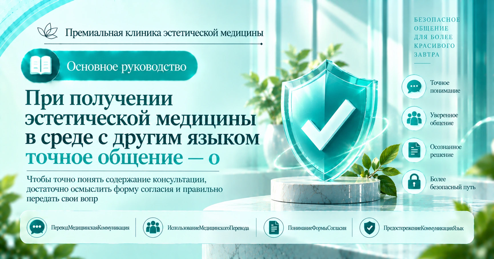 Руководство по переводу·медицинской коммуникации — Точное общение и понимание форм согласия 3