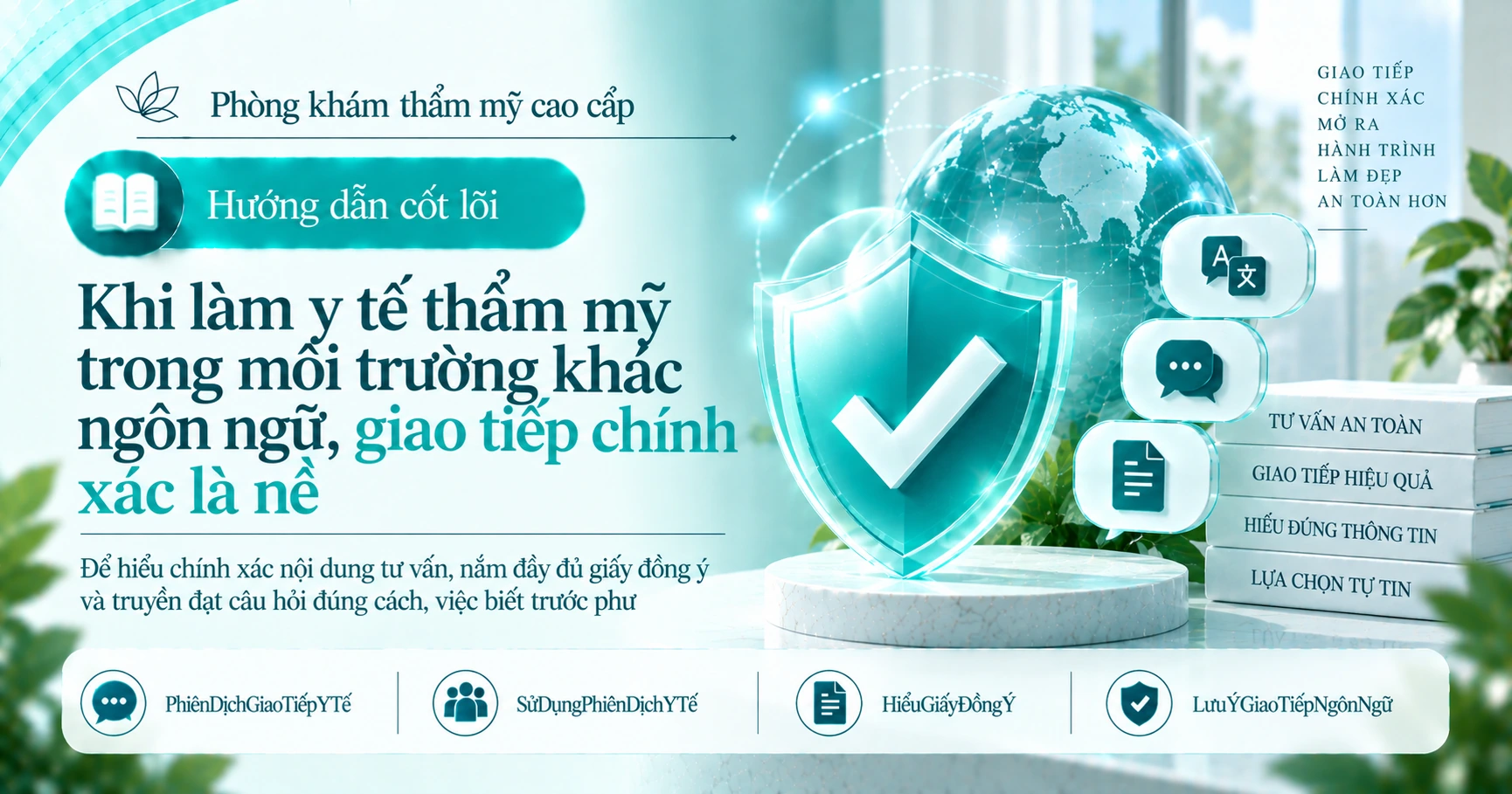 Hướng dẫn phiên dịch·giao tiếp y tế — Giao tiếp chính xác và hiểu giấy đồng ý 3