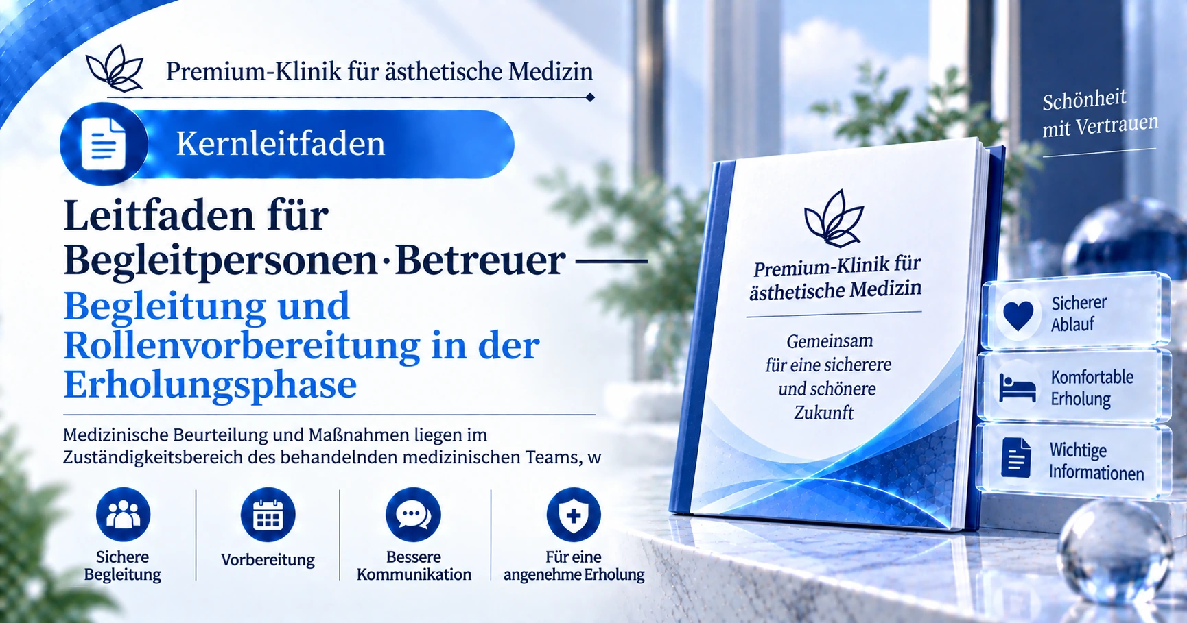 Leitfaden für Begleitpersonen·Betreuer —— Begleitung und Rollenvorbereitung in der Erholungsphase 1