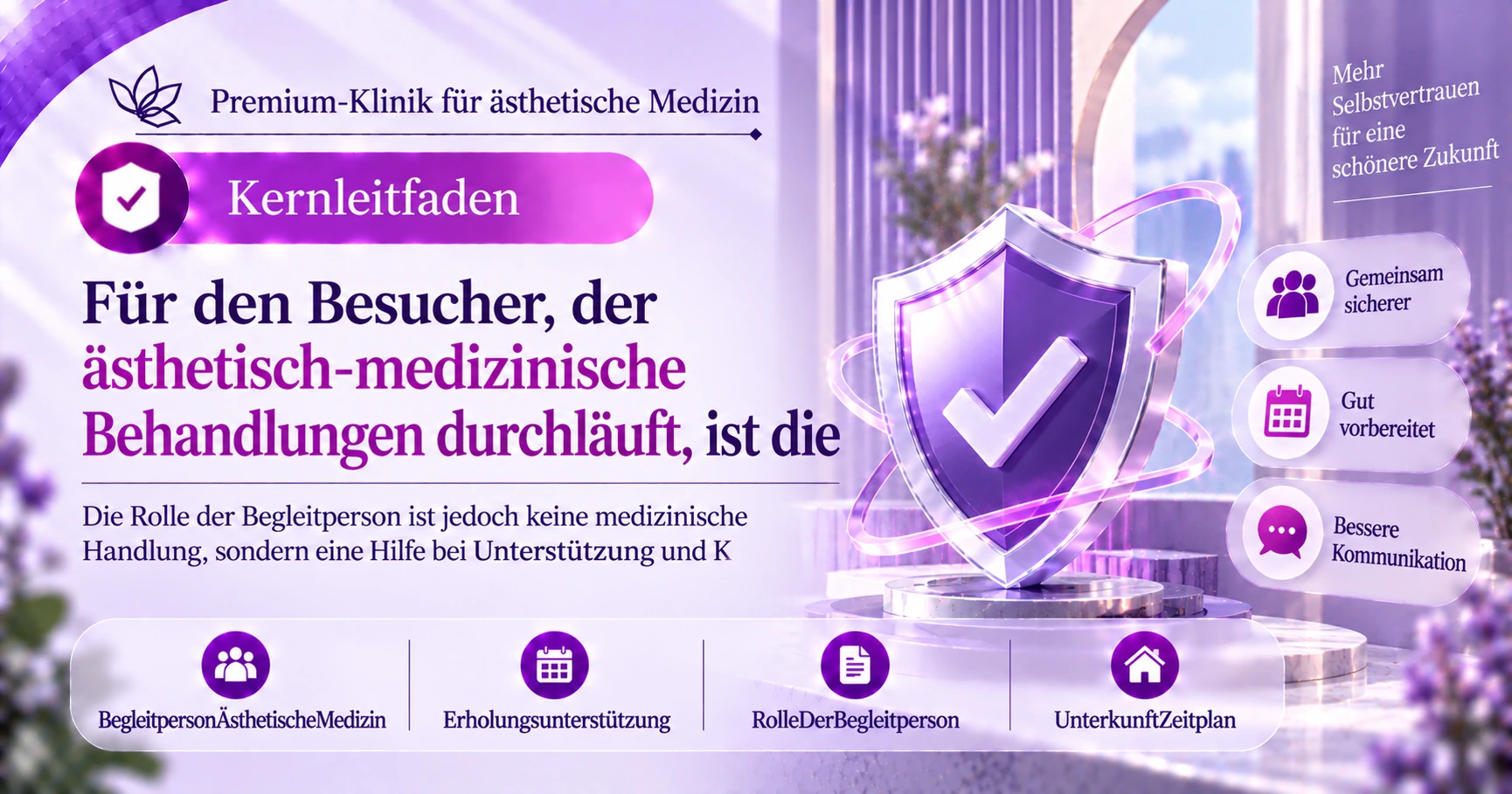 Leitfaden für Begleitpersonen·Betreuer —— Begleitung und Rollenvorbereitung in der Erholungsphase 3