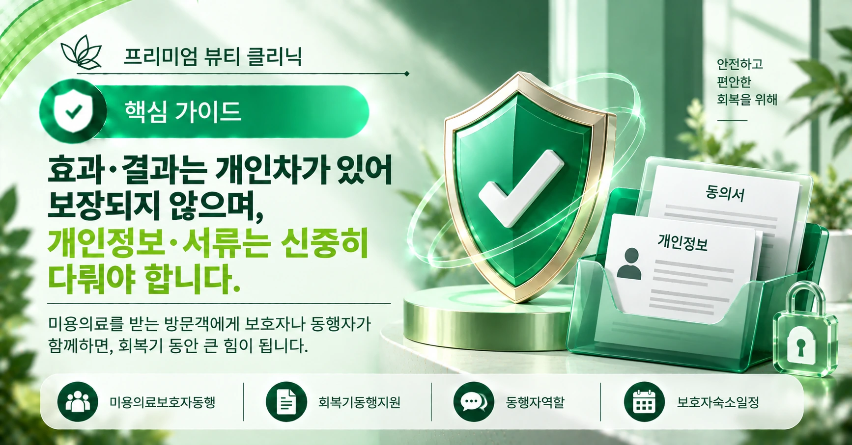 보호자·동행자 가이드 — 회복기 동행과 역할 준비 3