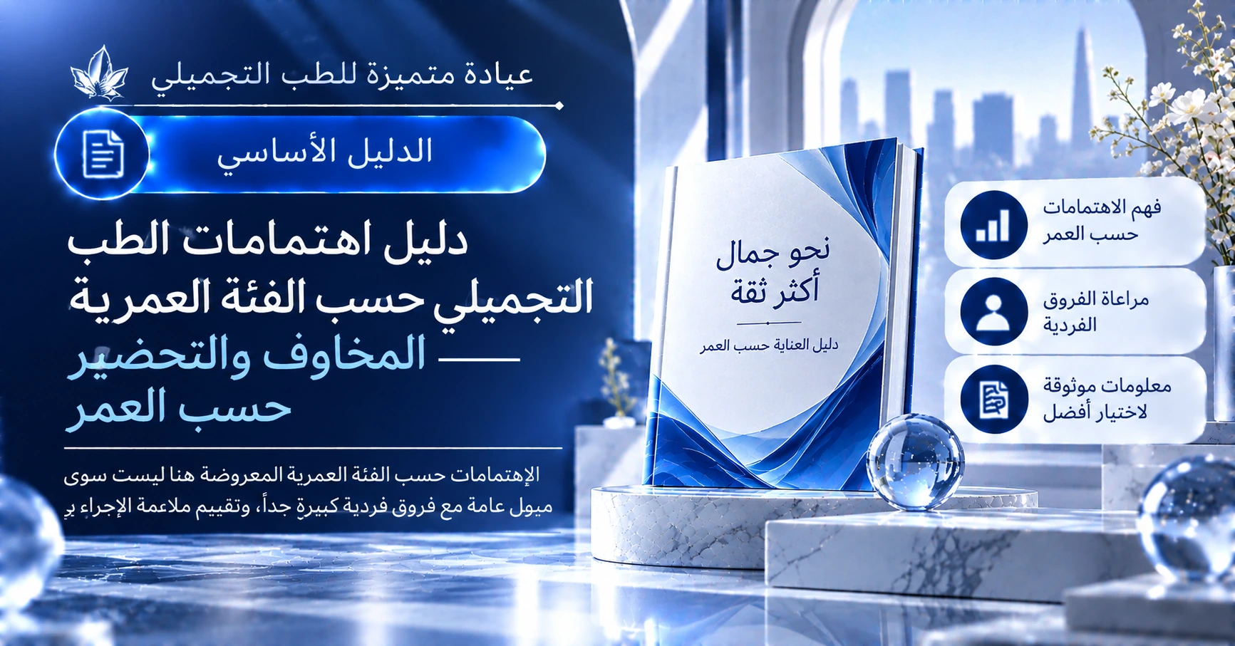 دليل اهتمامات الطب التجميلي حسب الفئة العمرية —— المخاوف والتحضير حسب العمر 1