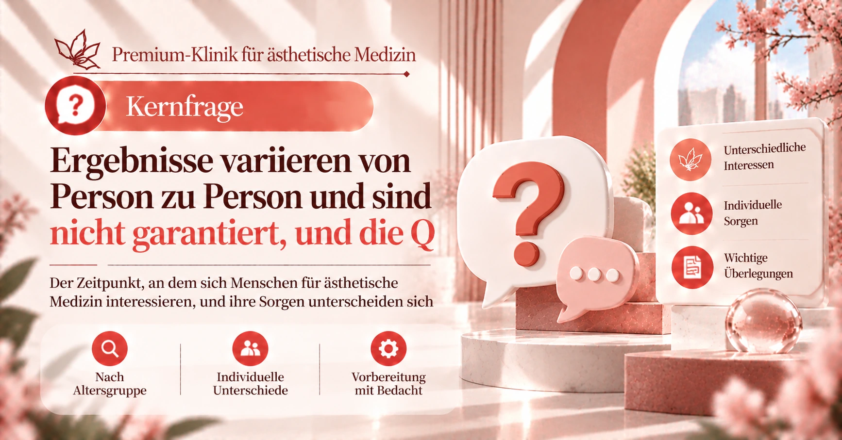 Leitfaden für Interessen an ästhetischer Medizin nach Altersgruppe —— Sorgen und Vorbereitung nach Alter 2