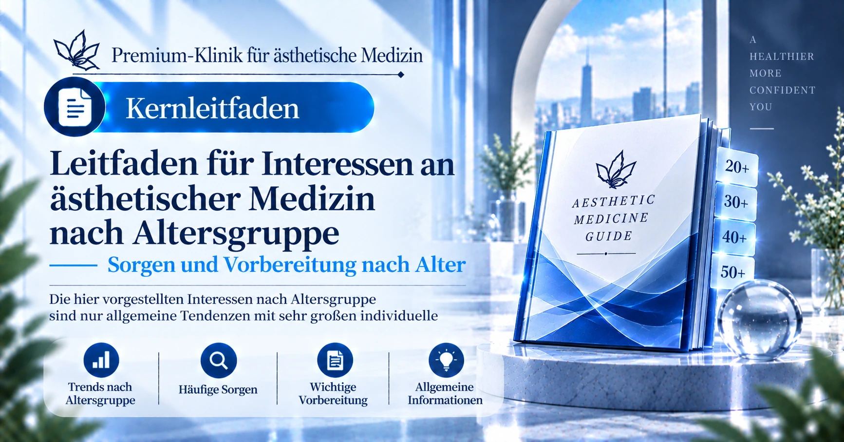 Leitfaden für Interessen an ästhetischer Medizin nach Altersgruppe —— Sorgen und Vorbereitung nach Alter 1