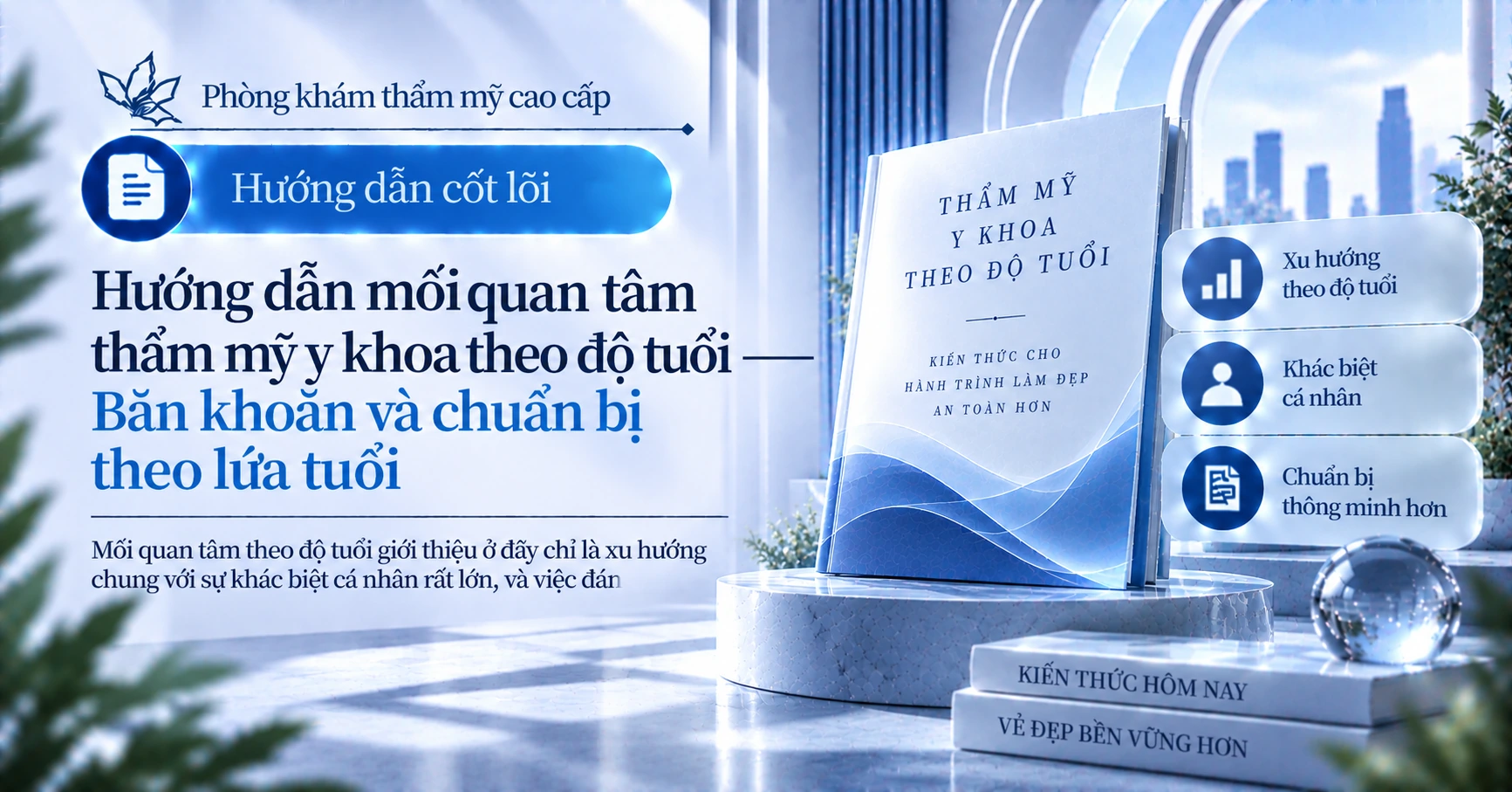 Hướng dẫn mối quan tâm thẩm mỹ y khoa theo độ tuổi —— Băn khoăn và chuẩn bị theo lứa tuổi 1