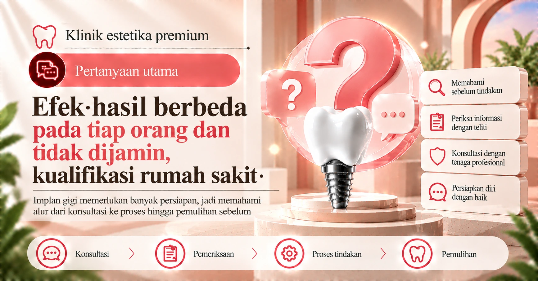 Panduan Implan Gigi —— Persiapan dari Konsultasi hingga Pemulihan 2