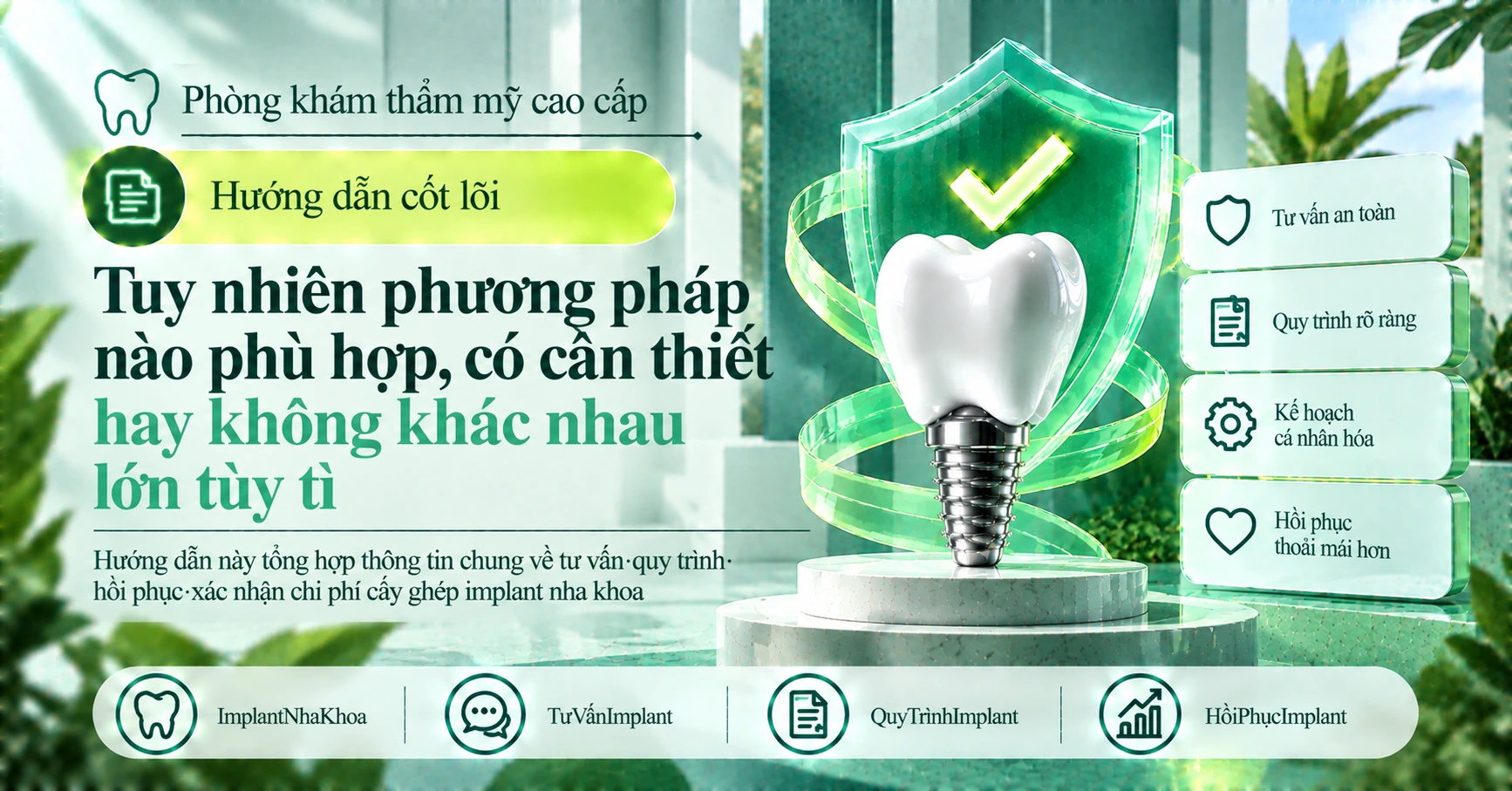 Hướng dẫn cấy ghép implant nha khoa —— Chuẩn bị từ tư vấn đến hồi phục 3