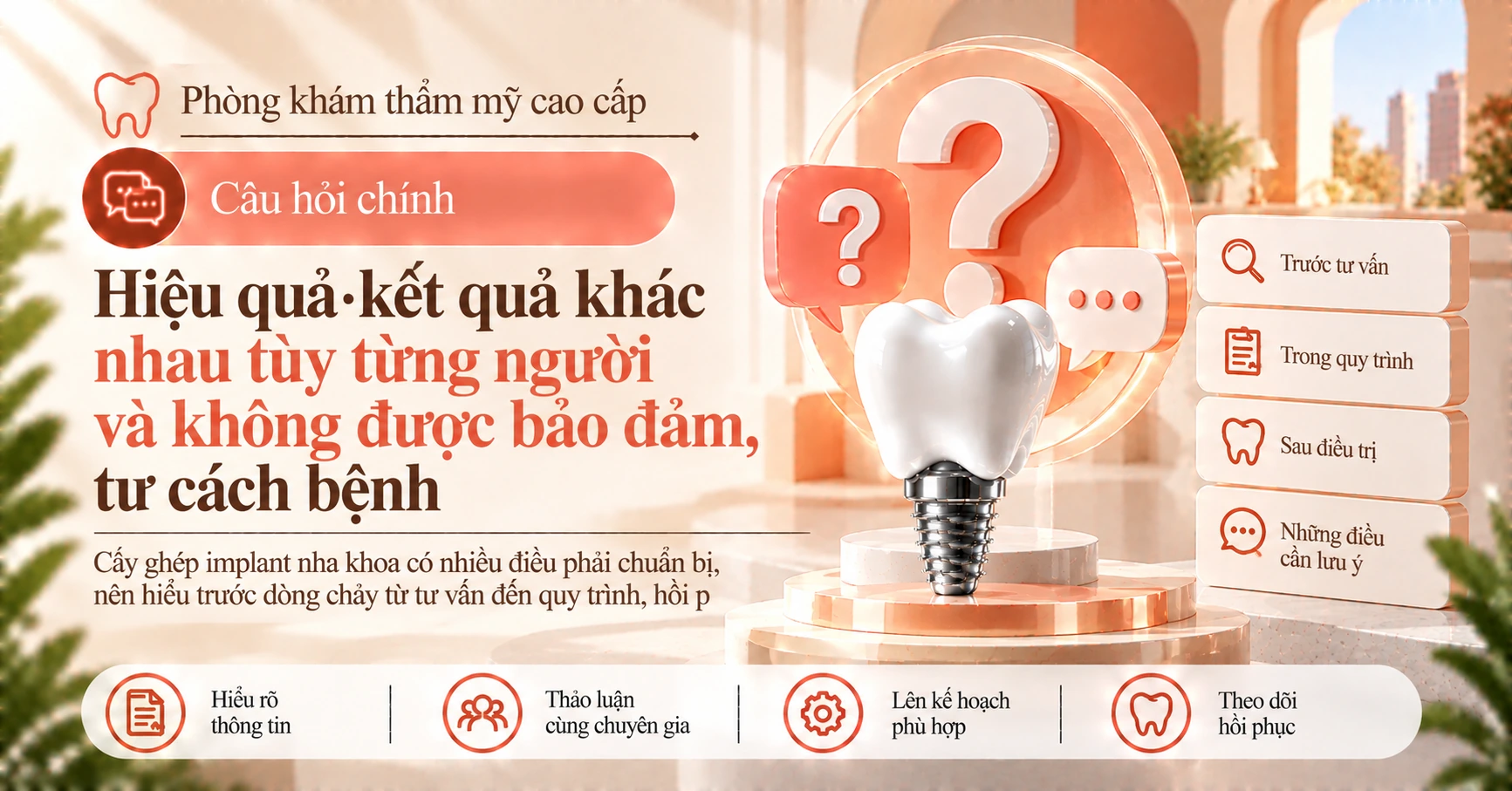 Hướng dẫn cấy ghép implant nha khoa —— Chuẩn bị từ tư vấn đến hồi phục 2
