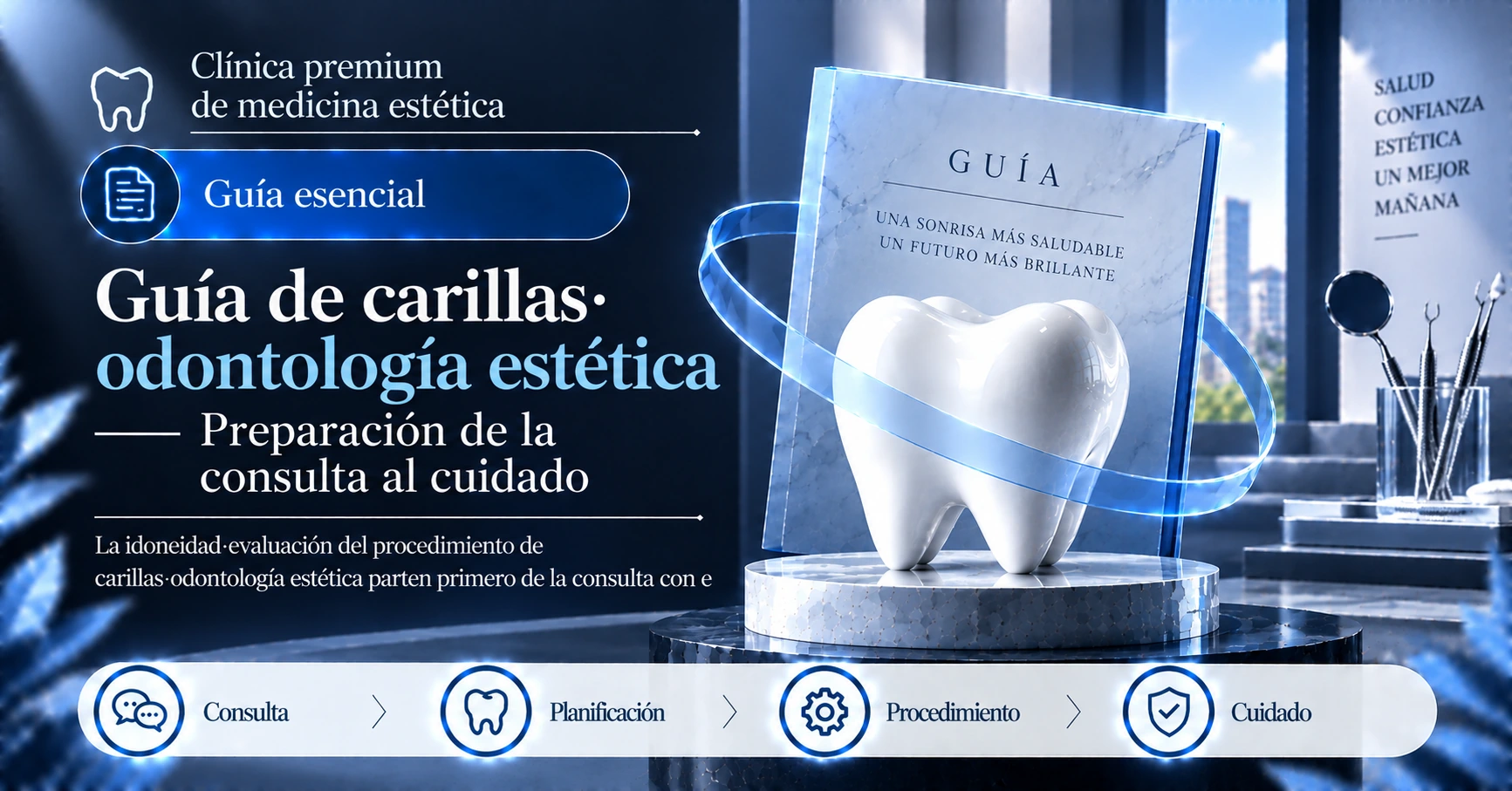 Guía de carillas·odontología estética —— Preparación de la consulta al cuidado 1