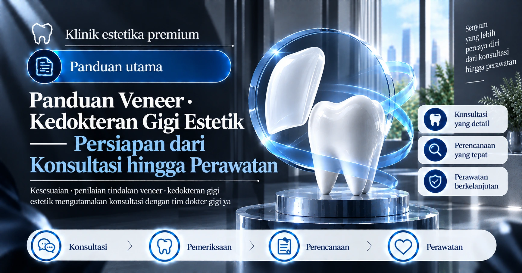 Panduan Veneer·Kedokteran Gigi Estetik —— Persiapan dari Konsultasi hingga Perawatan