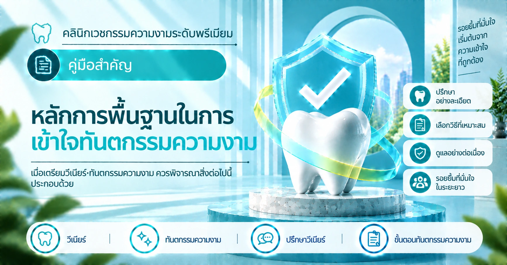 คู่มือวีเนียร์·ทันตกรรมความงาม —— การเตรียมตัวตั้งแต่ปรึกษาจนถึงการดูแล 3