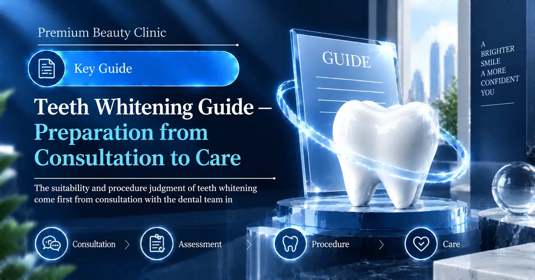 Teeth Whitening Guide — Preparation from Consultation to Care