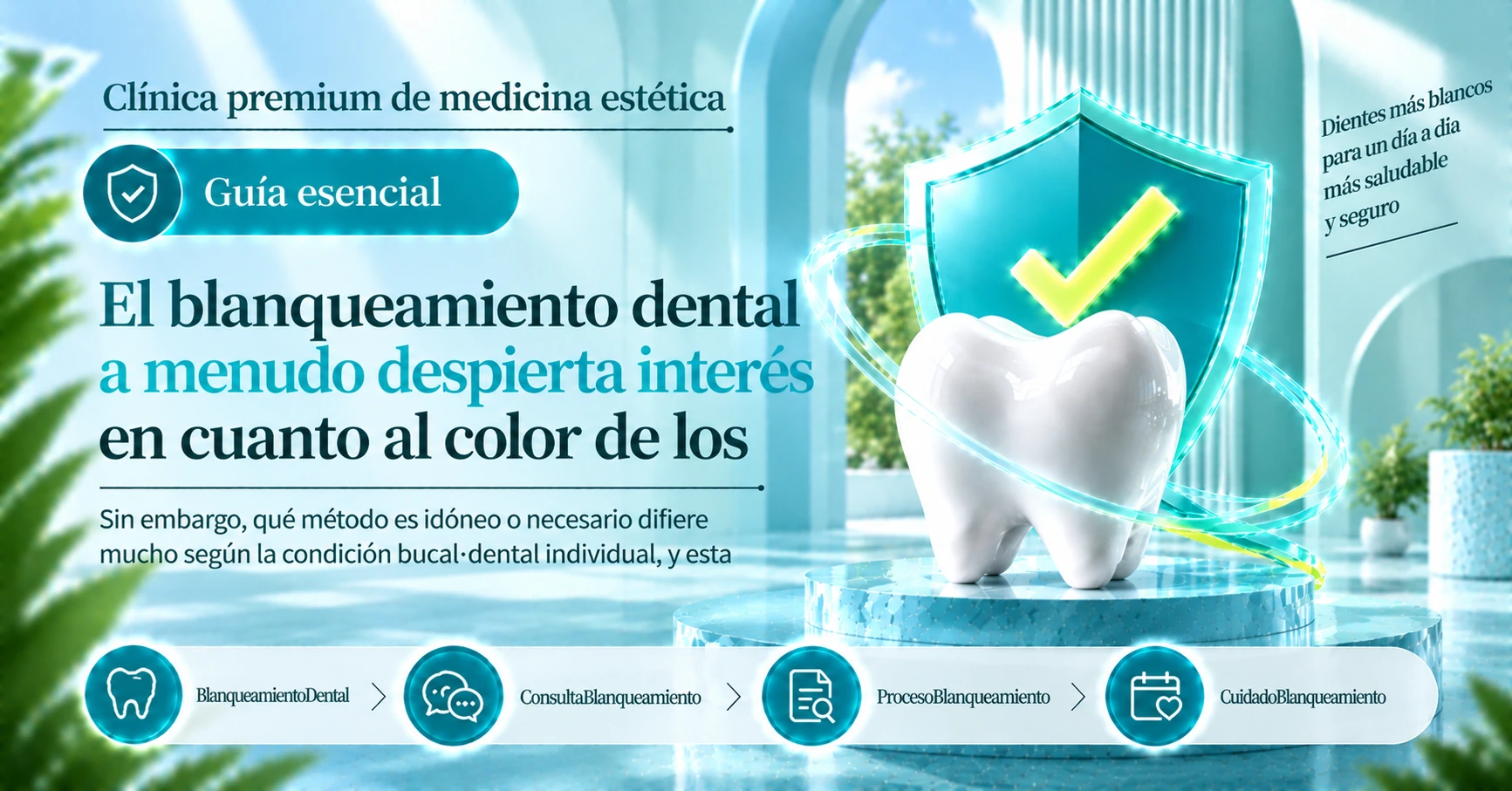 Guía de blanqueamiento dental —— Preparación de la consulta al cuidado 3