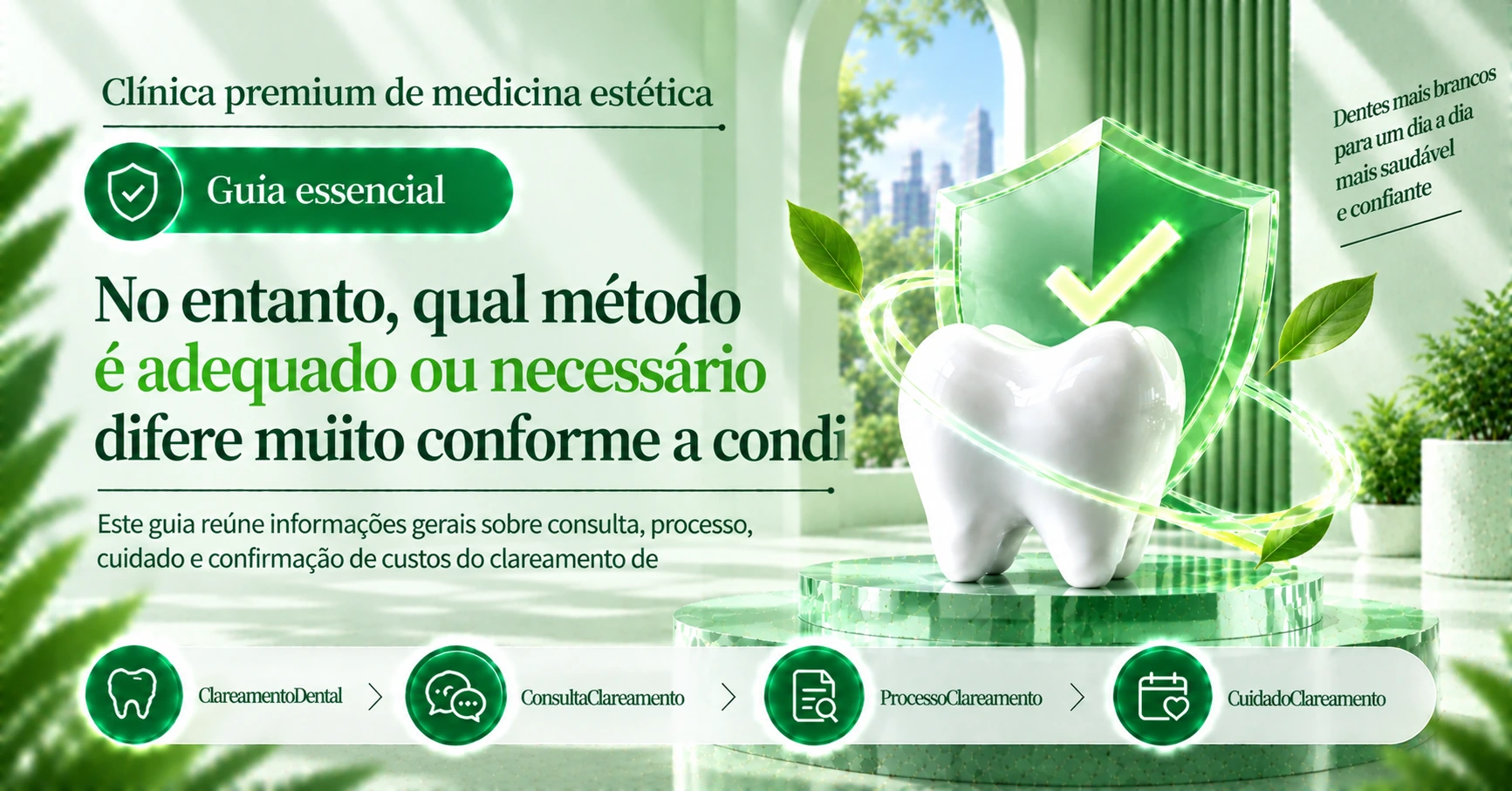 Guia de clareamento dental —— Preparação da consulta ao cuidado 3