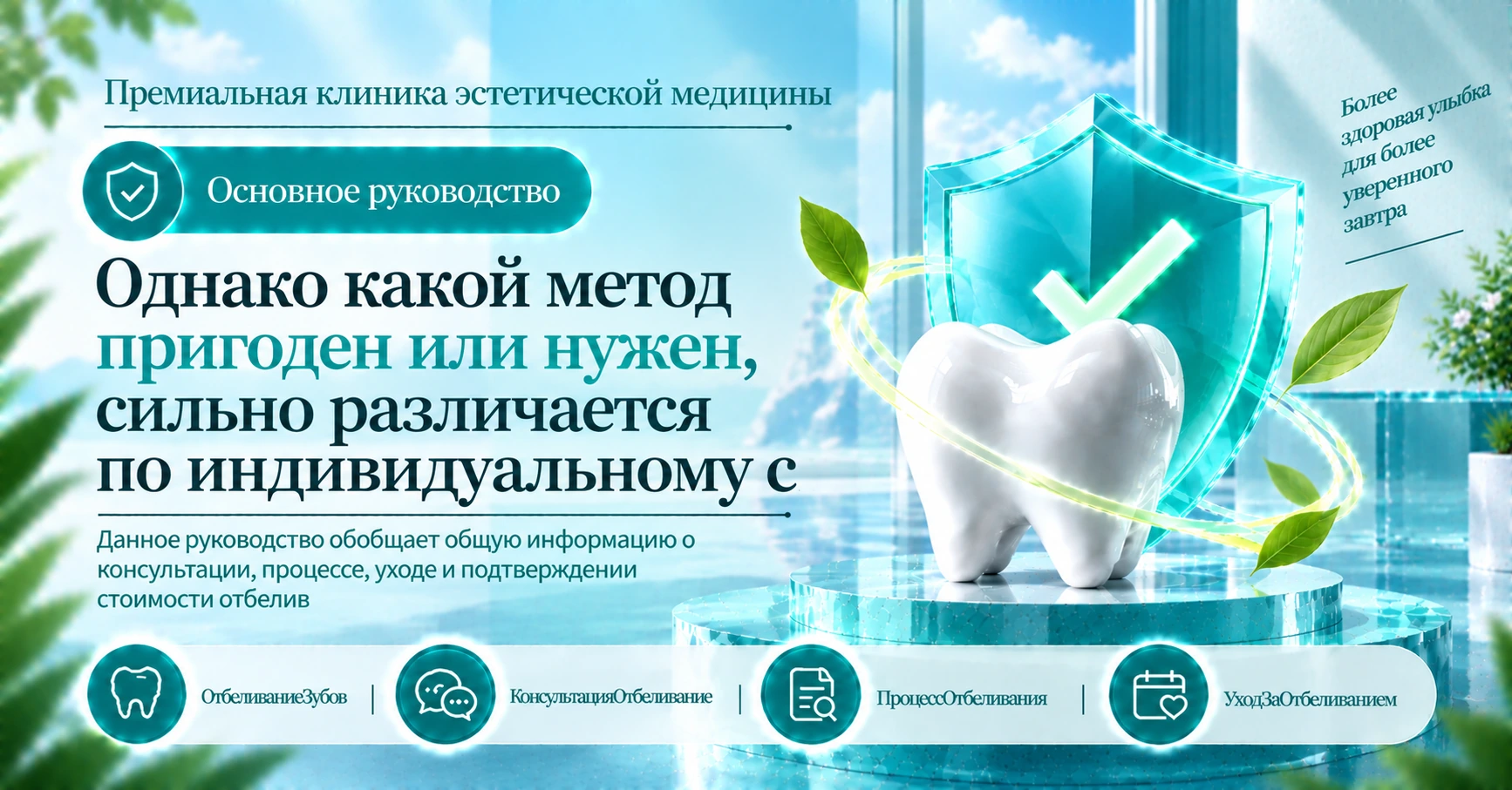 Руководство по отбеливанию зубов —— Подготовка от консультации до ухода 3
