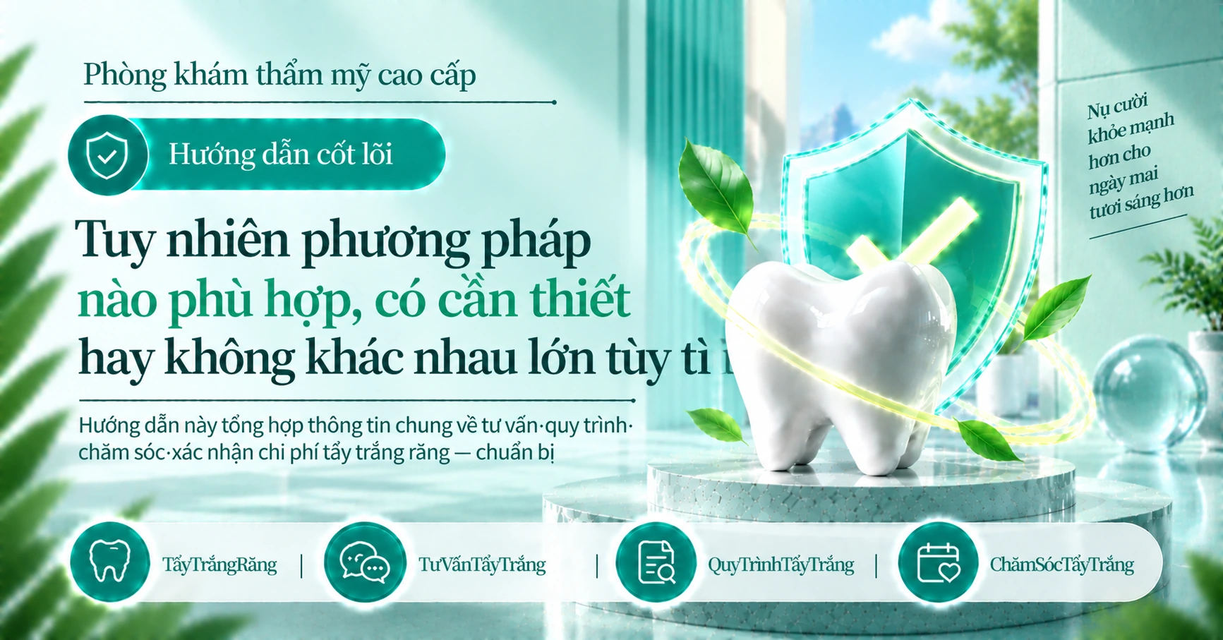 Hướng dẫn tẩy trắng răng —— Chuẩn bị từ tư vấn đến chăm sóc 3