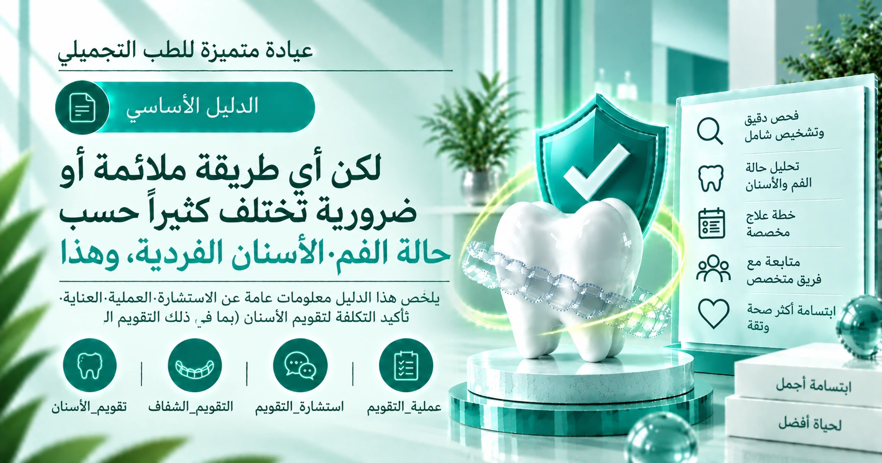دليل تقويم الأسنان —— التحضير من الاستشارة حتى العناية 3