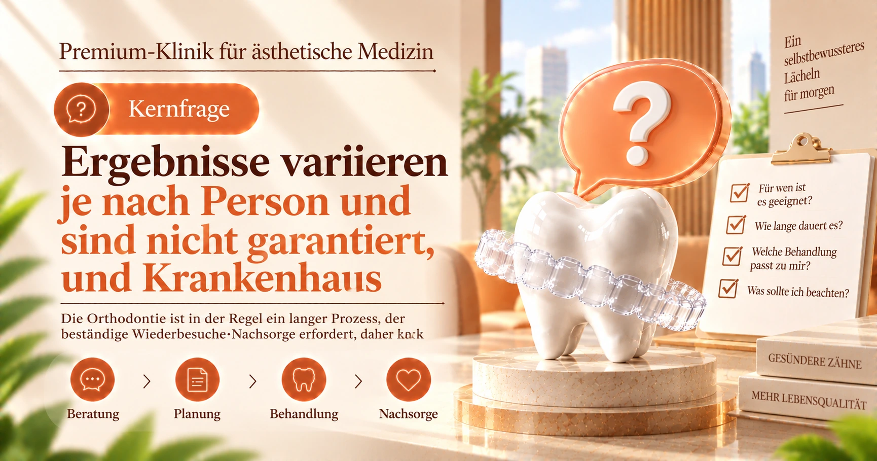 Leitfaden zur Zahnorthodontie —— Vorbereitung von der Beratung bis zur Nachsorge 2