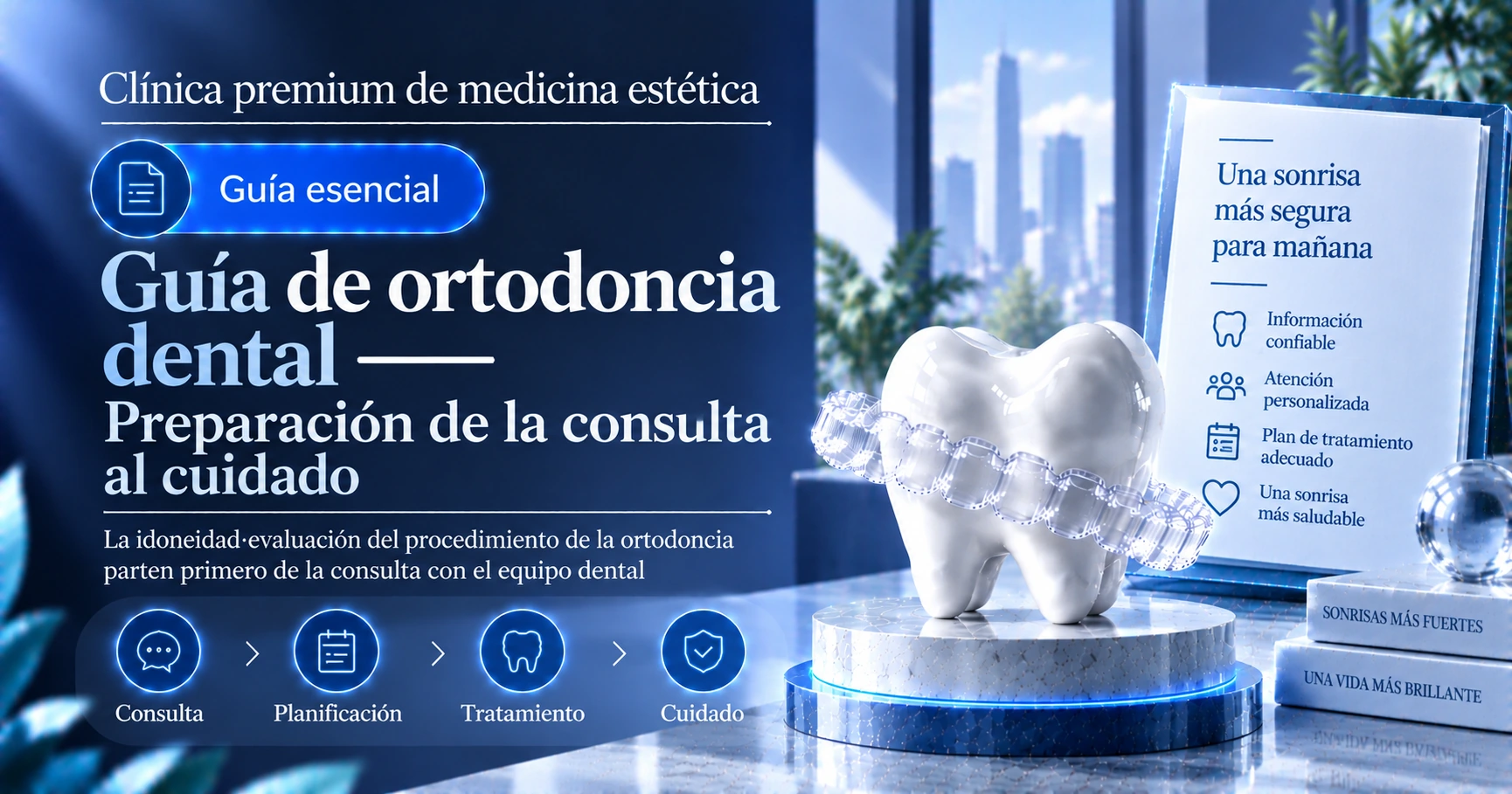 Guía de ortodoncia dental —— Preparación de la consulta al cuidado