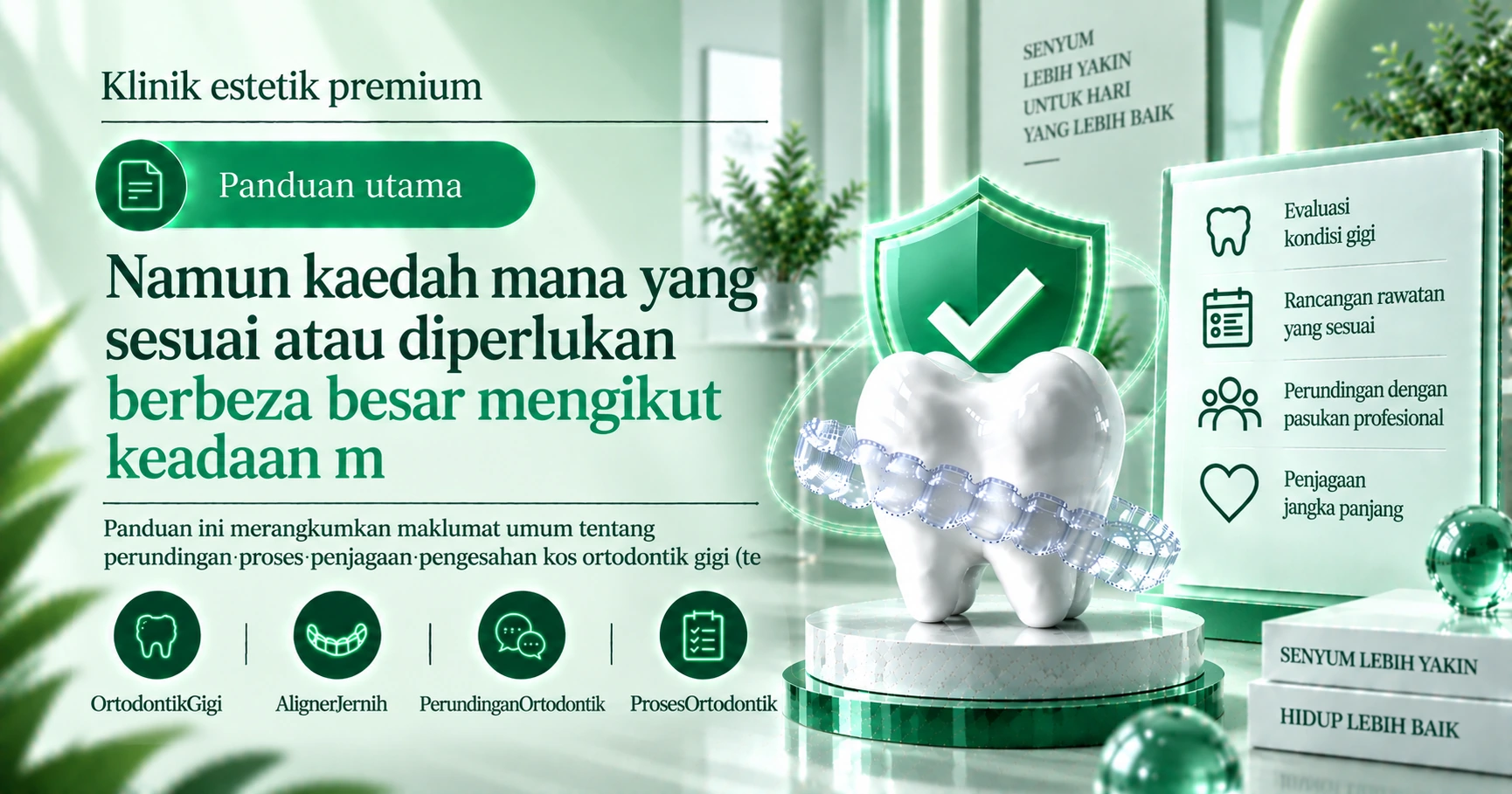 Panduan Ortodontik Gigi —— Persediaan daripada Perundingan hingga Penjagaan 3