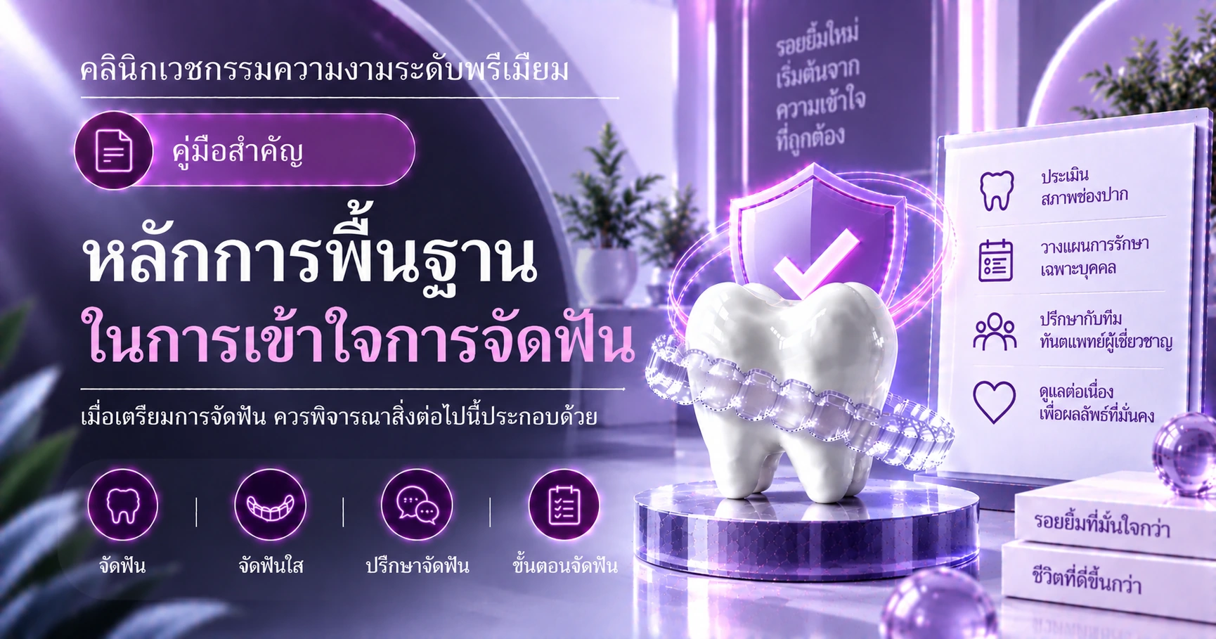 คู่มือการจัดฟัน —— การเตรียมตัวตั้งแต่ปรึกษาจนถึงการดูแล 3