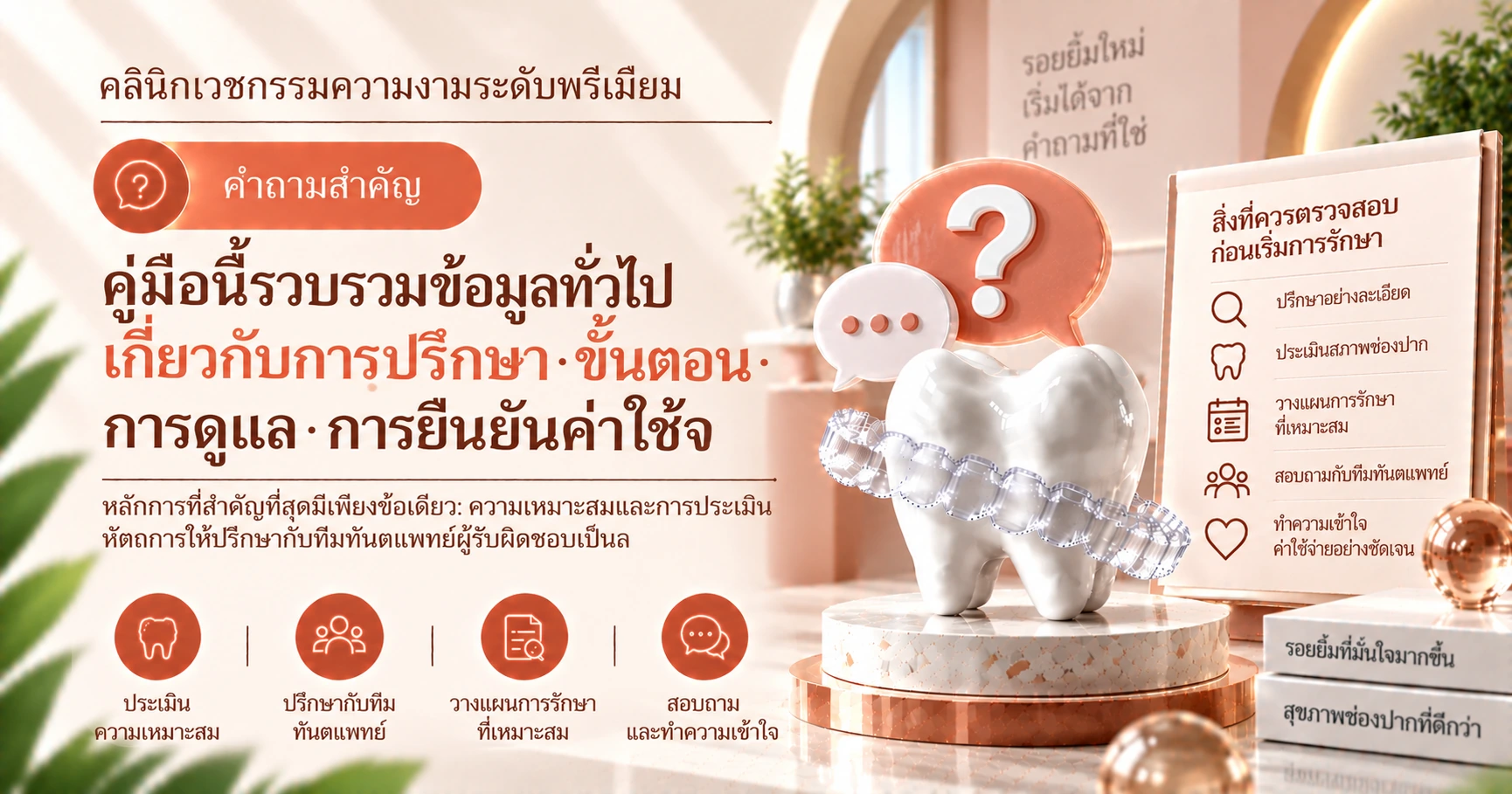 คู่มือการจัดฟัน —— การเตรียมตัวตั้งแต่ปรึกษาจนถึงการดูแล 2