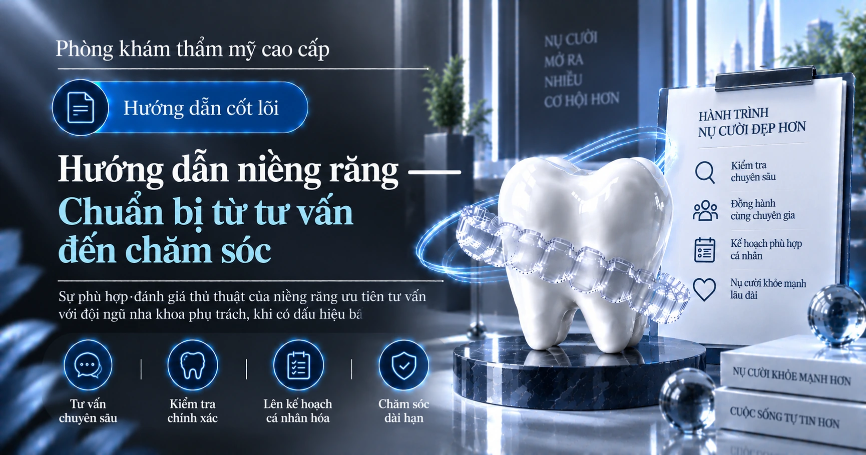 Hướng dẫn niềng răng —— Chuẩn bị từ tư vấn đến chăm sóc 1