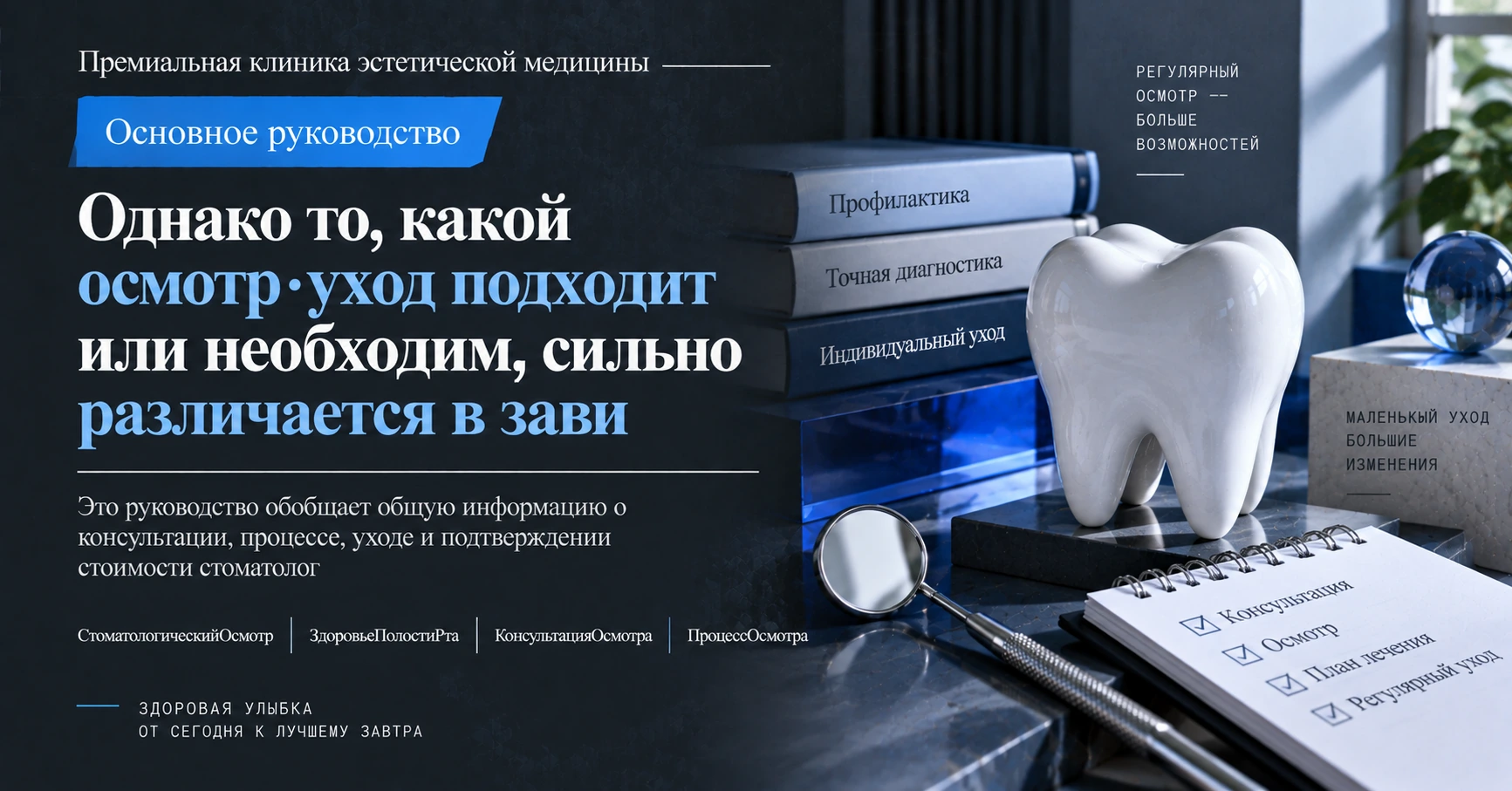 Руководство по стоматологическому осмотру·здоровью полости рта —— Подготовка от осмотра до ухода 3