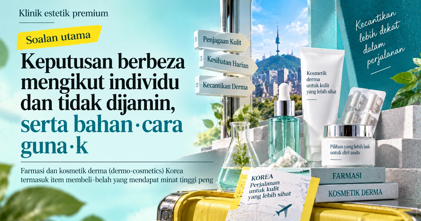 Panduan Membeli-belah Farmasi·Kosmetik Derma K-Derma —— Persediaan dari Ubat Simpanan hingga Kosmetik Derma 2